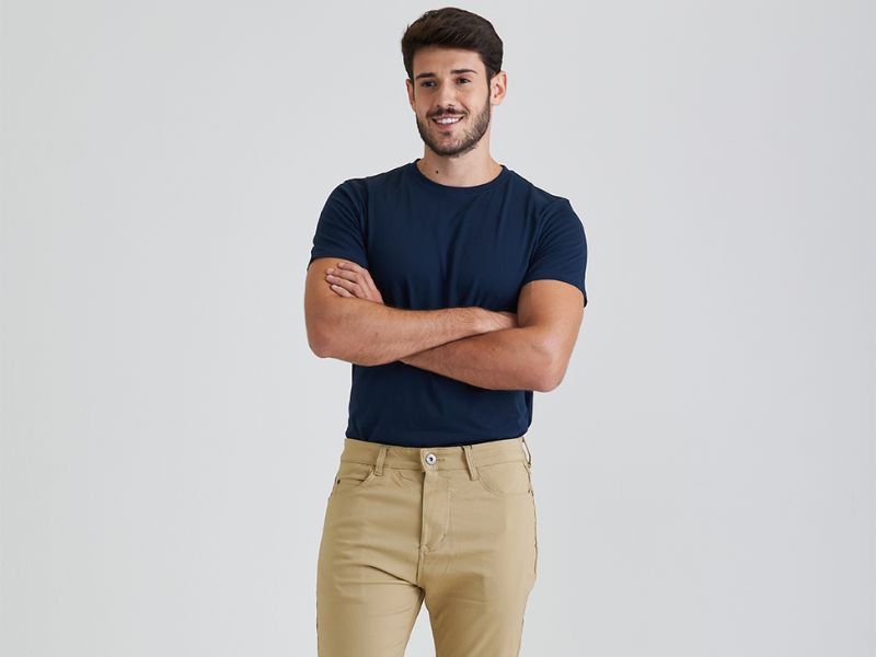 camisa masculina na moda e padrões