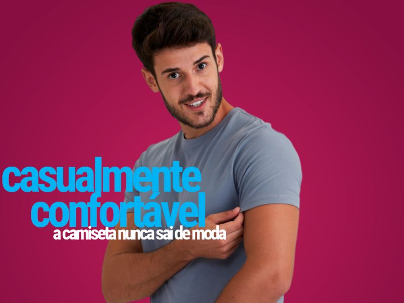 camiseta básica de qualidade e dicas