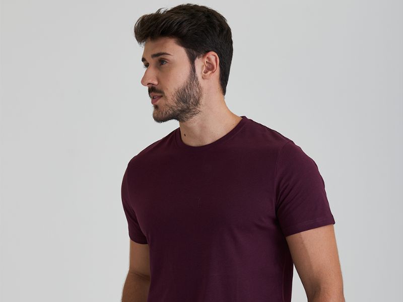 camiseta básica masculina